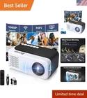 1080P Mini Projector with Tripod and Long Lamp Life - Backyard Movie Experience