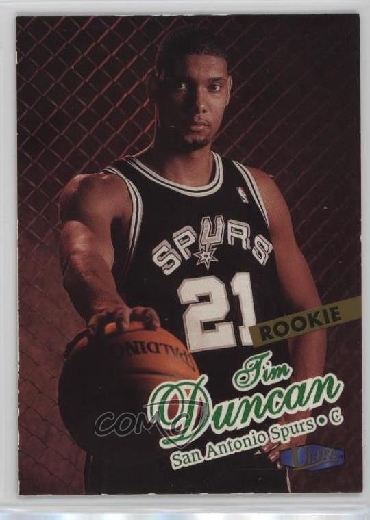 1997-98 Fleer Ultra Rookie Tim Duncan #131 HOF
