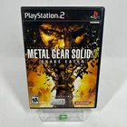 Metal Gear Solid 3 Snake Eater (Sony PlayStation 2 PS2, 2004)