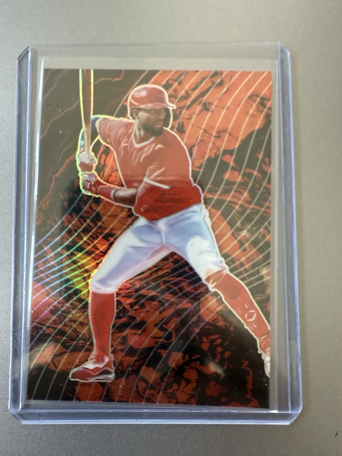 2021 Panini Prizm Jo Adell ROOKIE Lava Flow Prizm SSP Case Hit #LF5