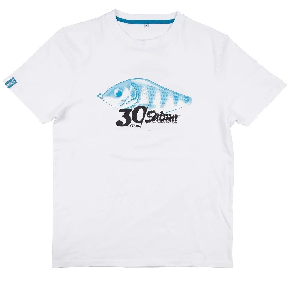 Salmo 30th Anniversary Tee Shirt Gr L T-Shirt Angelshirt Angler Shirt SALE 7890₽