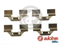 ZubehöRsatz Scheibenbremsbelag Autofren Seinsa D42577A FüR Megane Renault 2 BM0