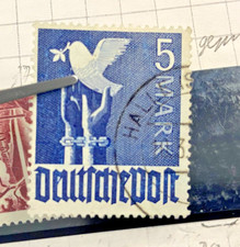 Kolekcja znaczków okupacyjnych alianckich, DOBRA, znaczki okupacyjne alianckie, DOBRA