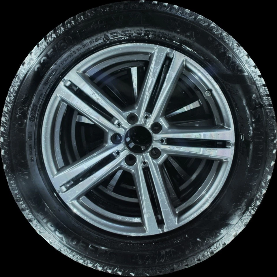 235/60 R18 Winterreifen Mercedes GLC W253 18 Zoll Alufelgen Komplettsatz 7-8mm - Bild 3 von 4