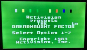 THE DREADNAUGHT FACTOR INTELLIVISION GAME CIB ! CLEANED & TESTED EXCELLENT COND.