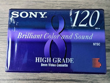 Sony Video Cassette High Grade 8mm, P6-120hg A6