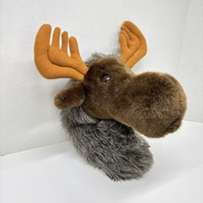 Daphne's Plush Moose Head Cover Golf Club Hand Puppet Toy 13"