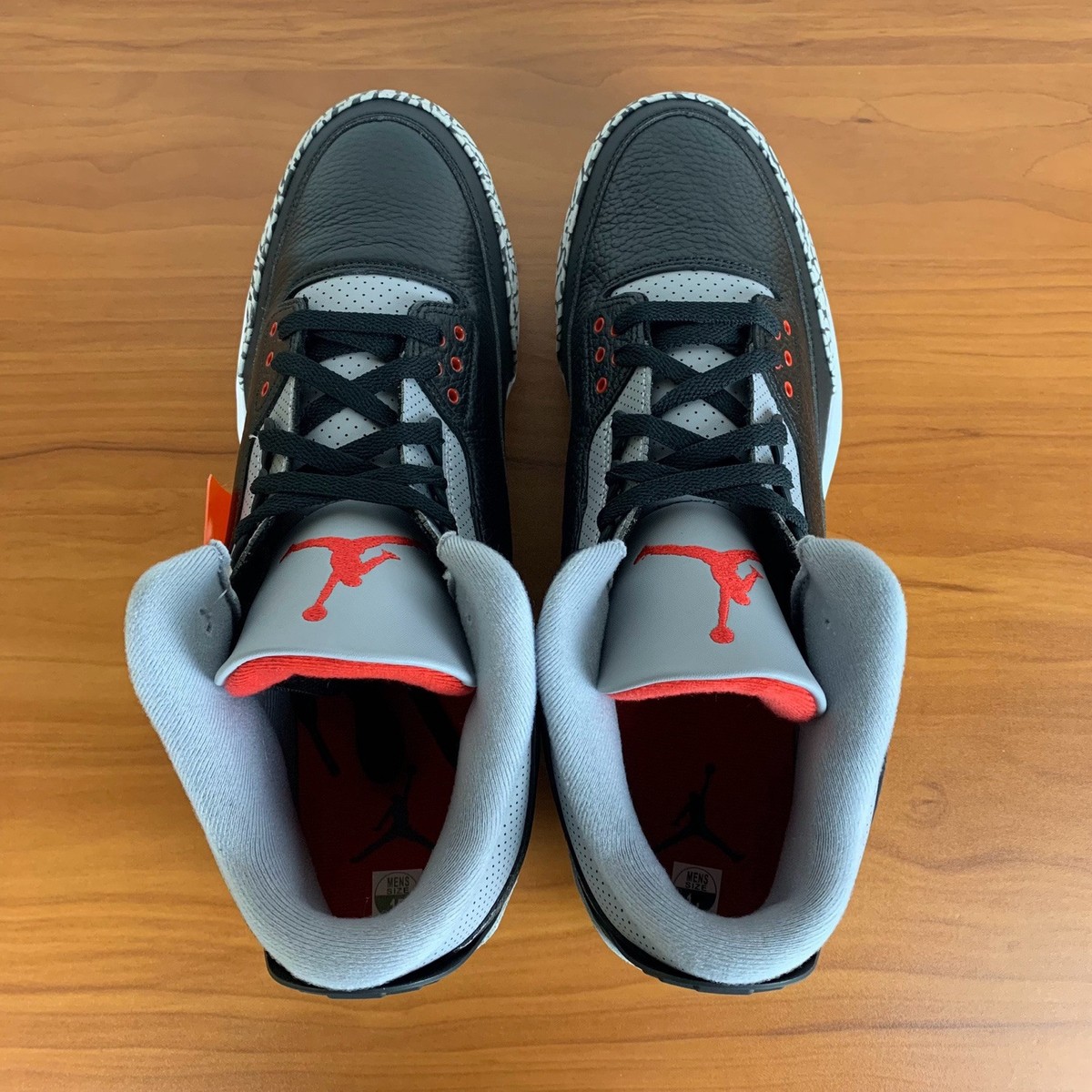 Size 12 - Air Jordan 3 Retro TD Cleat Black Cement for sale online