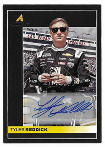 PACK-PULL AUTOGRAPHED TYLER REDDICK 2022 PANINI PINNACLE RACING NASCAR CARD