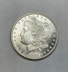 1880-O Micro O Morgan Silver Dollar BU+ Bright White