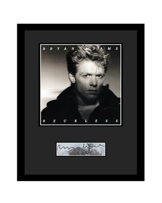 Bryan Adams Signed Reckless Summer Of 69 Framed 11x14 Display JSA COA