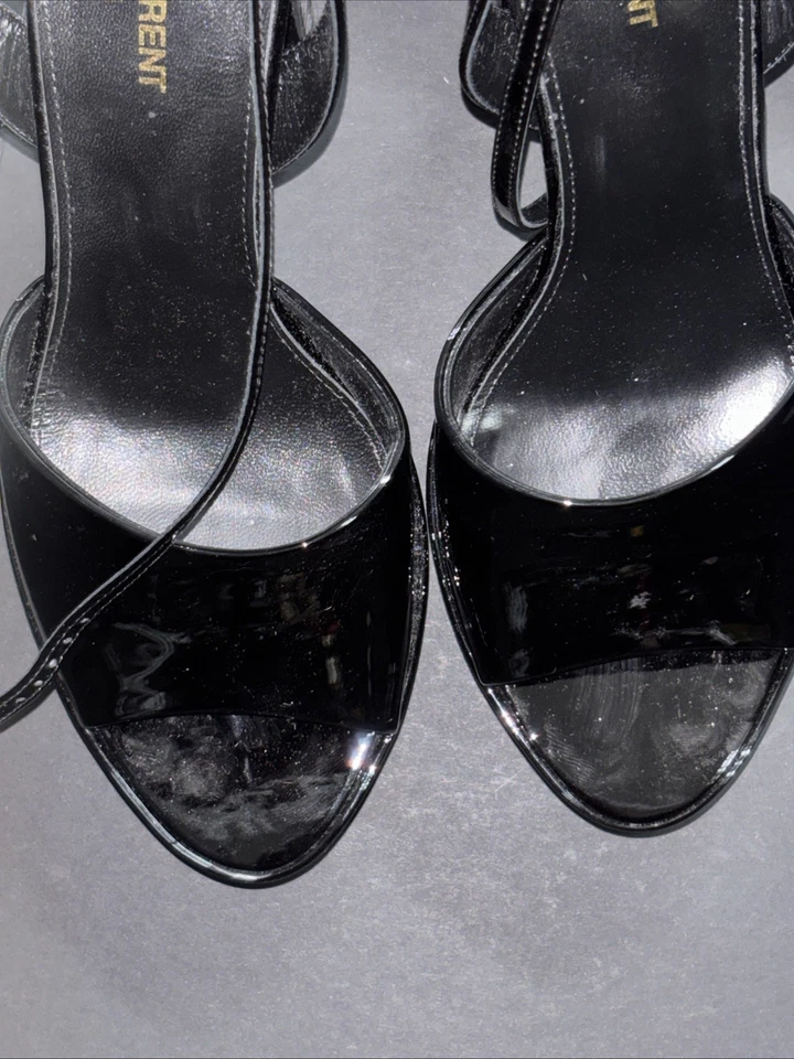 Sexy para mujer Saint Laurent 95 Tanouk negro 10 EE. UU. / 41 L UE Foto 4 de 4