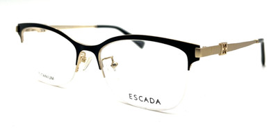 NEW ESCADA VES965F 009S GOLD AUTHENTIC EYEGLASSES 54-17-145