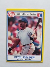 1991 Post #23 Cecil Fielder Detroit Tigers