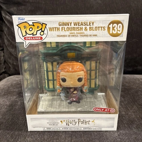Funko Pop! Deluxe Harry Potter Ginny Weasley w/Flourish & Blotts, Buy 2, Get 1