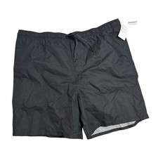 Old Navy Mens Size XXL Black 7" Inseam Mesh Lined Swim Trunks