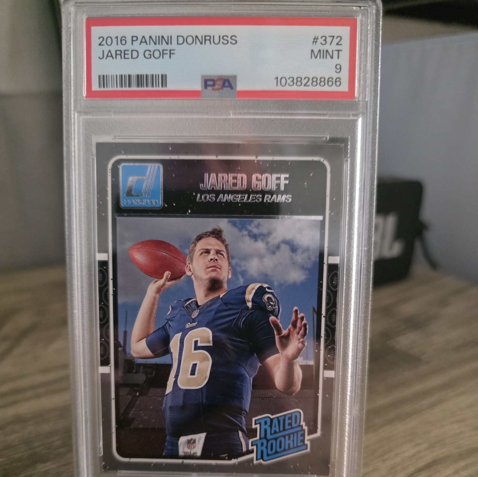2016 Donruss Optic - Rated Rookie Jared Goff #172 (RC) PSA 9
