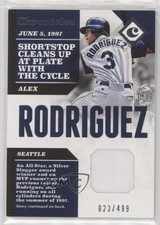 2017 Panini Chronicles Swatches 23/499 Alex Rodriguez #CS-AX 1gh7