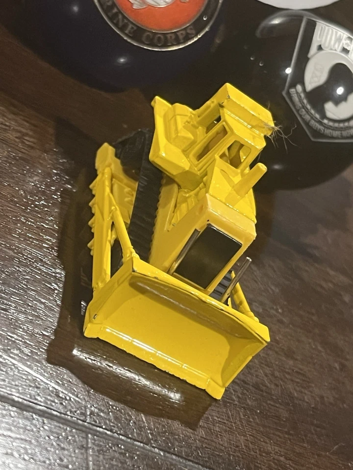 Bulldozer Hot Wheels 1979 amarillo diecast usado excelente estado Foto 4 de 4