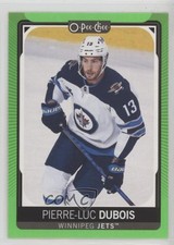 2021-22 O-Pee-Chee Neon Green Border 45/50 Pierre-Luc Dubois #471 08ee