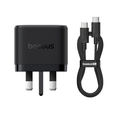 Baseus 65W USB-C Fast Charger with 1m Type-C Cable
