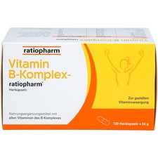 Vitamin B-Komplex-ratiopharm Kapseln, 120 St. Kapseln 13352373