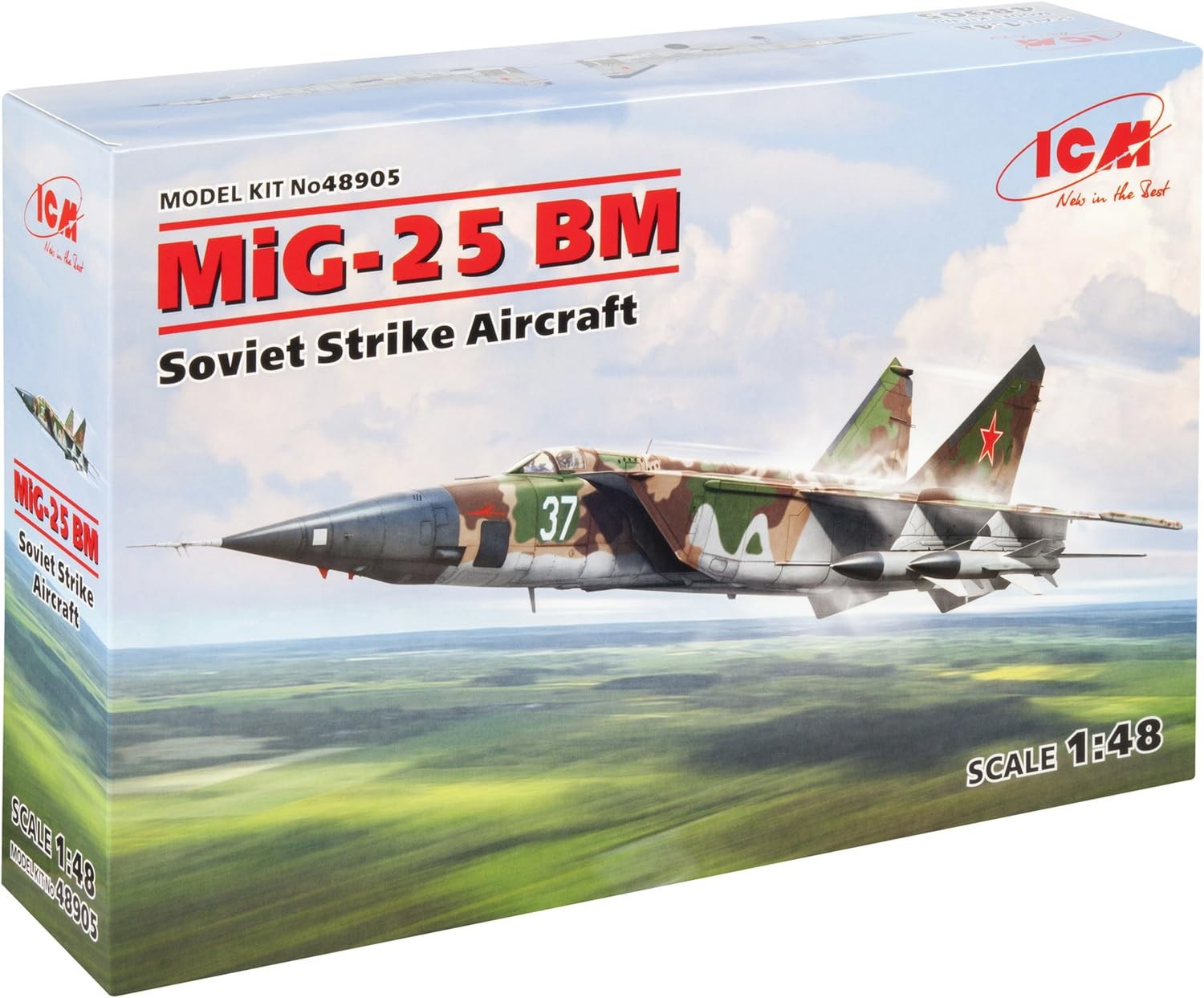 ICM 1:48 - MiG-25 BM, Soviet Strike Aircraft