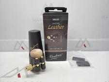 Vandoren LC27P Leather Ligature and Plastic Cap for Alto Sax with 3 In
