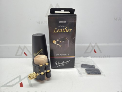 #ad Vandoren LC27P Leather Ligature and Plastic Cap for Alto Sax with 3 In $48.25