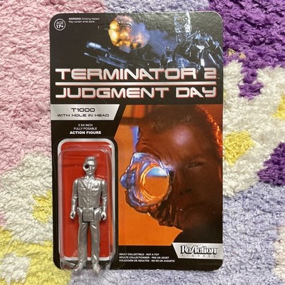 Terminator 2 Judgement Day T-1000 with Hole in Head Exclusive ReAction Figure