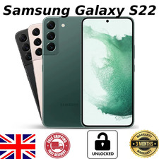 Nuevo y Sellado Smartphone Samsung Galaxy S22 (5G) 128GB 256GB Desbloqueado de Fábrica