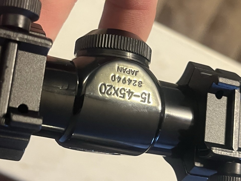 Nikon Pre Monarch 1.5-4.5x20 Rifle Scope Standard Duplex With Rings ...
