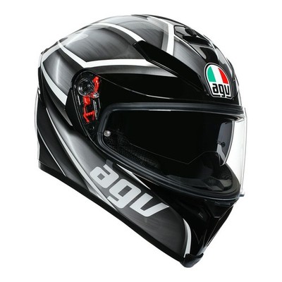 AGV K5S テンペスト AGV K5S TEMPEST Black/Silver Helmet | eBay
