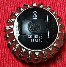 IBM Selectric Typewriter GP MADE ball COURIER ITALIC Font 12 Print Ball Head 5W6 thumbnail