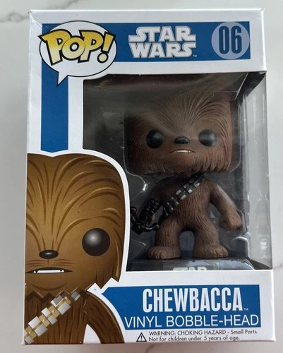 Funko Pop! Star Wars Chewbacca 06 Series 1 Vaulted Retired Vinyl Figure NIB