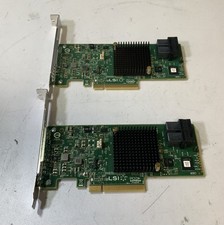  Lot of 2 LSI SAS9341-8i 8-Port 12Gb/s Storage RAID Controller Card "P5G"