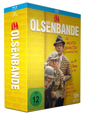 Complete Edition the Olsen Gang Series 1- 14 Movies + Bonus Blu-Ray Box New