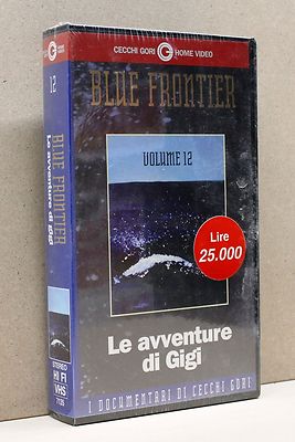 LE AVVENTURE DI GIGI - Blue frontier vol.12 [vhs, cecchi gori home video]