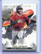 2023 Topps Inception Baseball ALEK THOMAS #10 BASE CARD DIAMONDBACKS