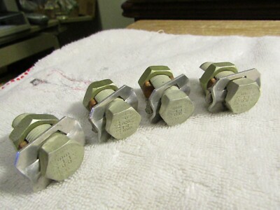 Blackburn 2CA 2 STR AL 2 SRA CU 2 ACSR Split Bolt Connect Set 4 NOS