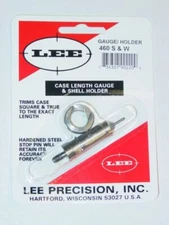 90220 LEE CASE LENGTH GAUGE & SHELLHOLDER - 460 S&W - NEW - FREE SHIP