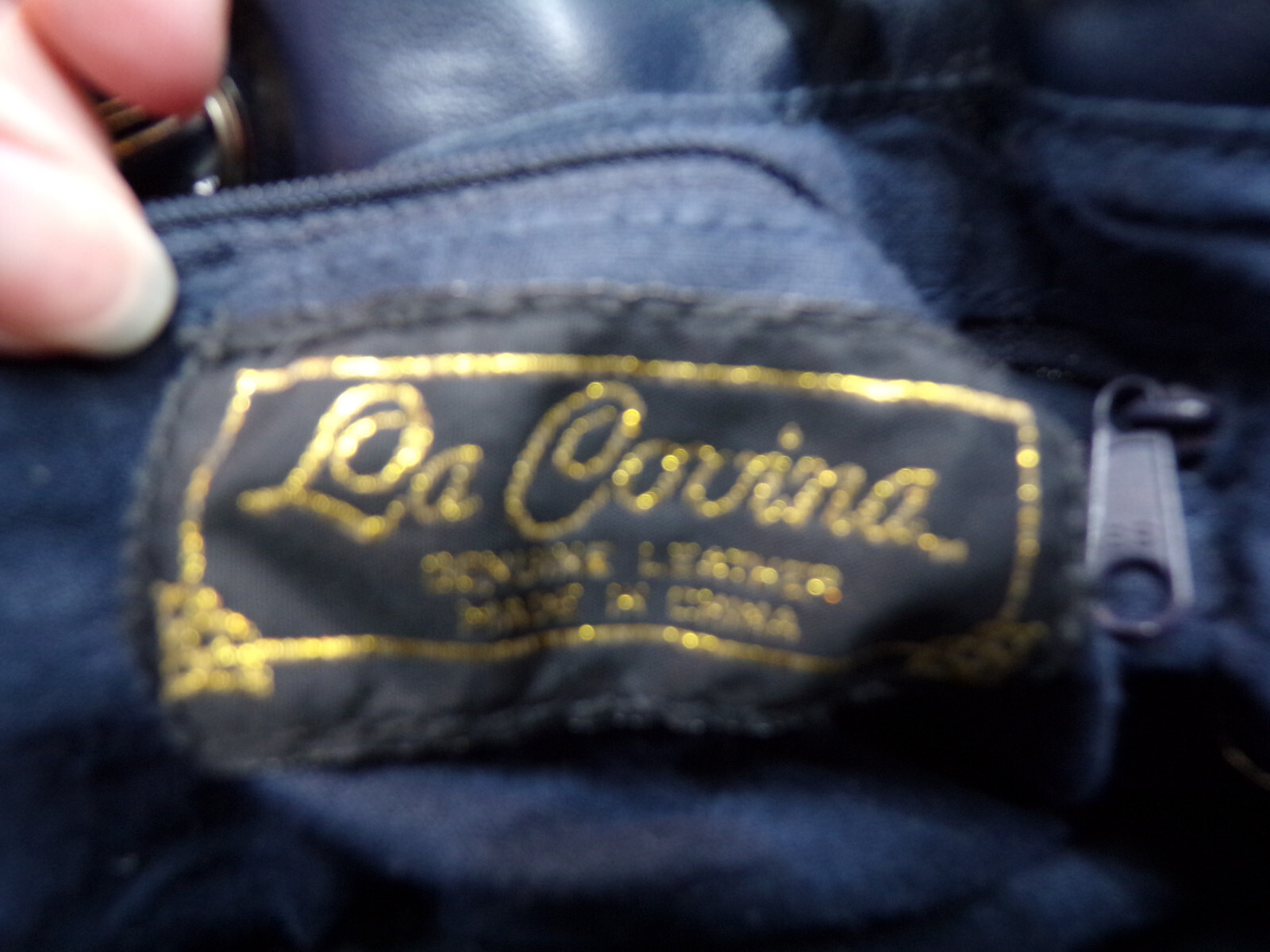 La Covina Beaded Patchwork Leather Handbag Purse … - image 11