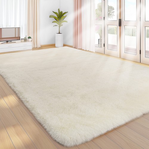 Ultra-Soft Shag Area Rug – Non-Slip Bottom, Ideal for Living Room & Bedroom - Picture 16 of 38