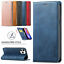 thumbnail 1 - For iPhone 12 Pro Max XS X 11 7 8 6 12 Leather Wallet Case Magnetic Flip Cover