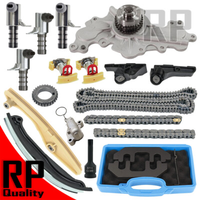 #ad #ad Timing Chain Kit Valve Tool Water Pump Fit Ford Lincoln Taurus Edge MKX MKZ 3.7L $185.21