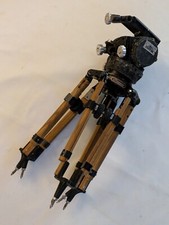 O'Connor 50D Fluid Head 21 In Wooded Aluminum Tripod