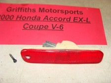 2000 Honda Accord Ex Coupe V6 Oem Right Rear Red Marker Light Reflector Parking