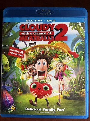 Cloudy with a Chance of Meatballs 2 (Blu-ray, 2013)