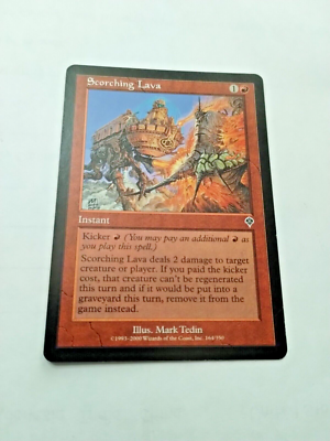 MTG Scorching Lava Invasion 164/350 Regular Common - Uncirculated
