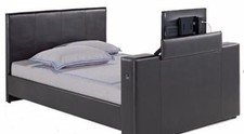 Miami Electric TV Adjustable 5FT Faux Leather Bed Dual or Non Dual Free Install